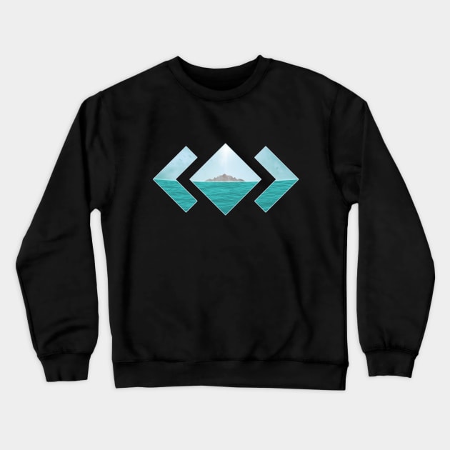 Le Dernier Paradis (v2) Crewneck Sweatshirt by Lumos19Studio